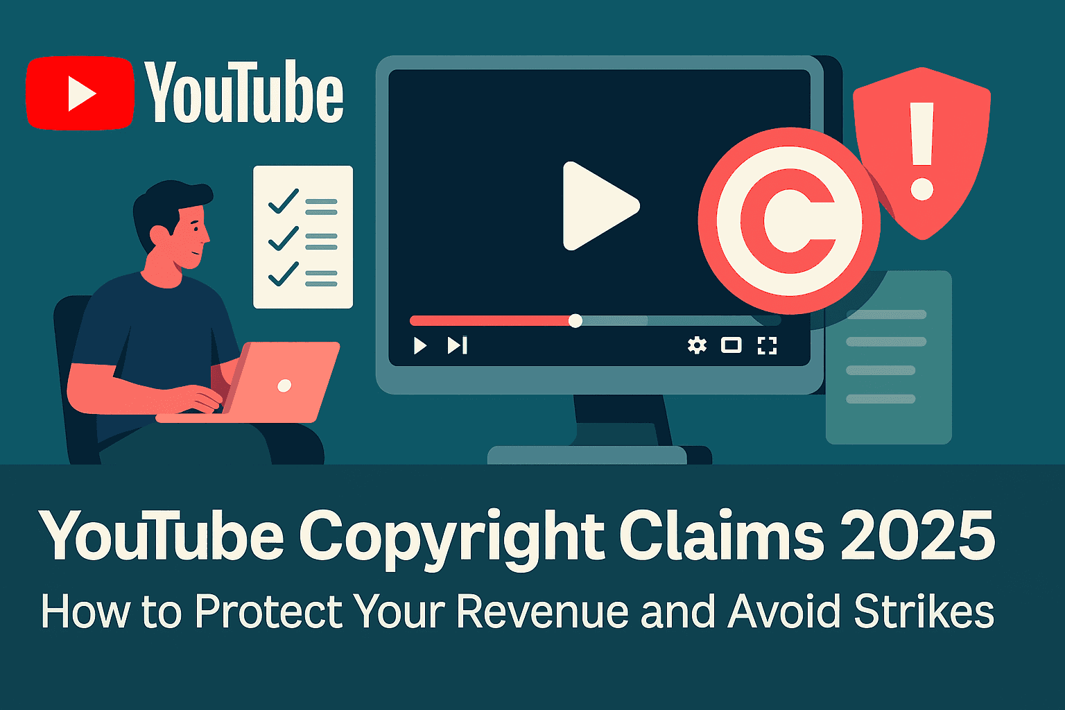 YouTube Copyright Claims 2025: How to Protect Your Revenue and Avoid Strikes