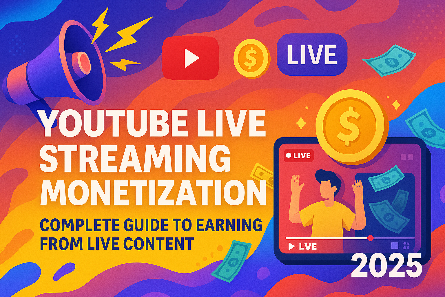 YouTube Live Streaming Monetization: Complete Guide to Earning from Live Content